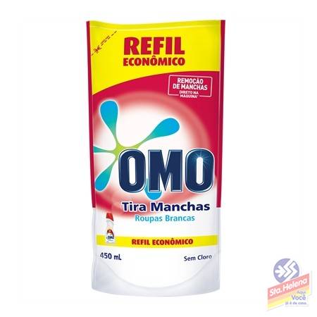 TIRA MANCHAS OMO ROUPAS BCA REF 450ML