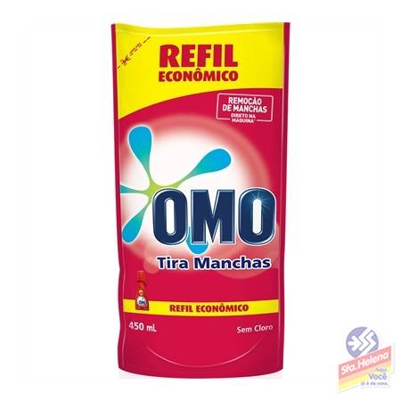 TIRA MANCHAS OMO ROUPAS COLOR REF 450ML