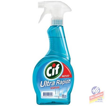 LIMPA VIDROS CIF ULTRA RAPIDO GTL 500ML