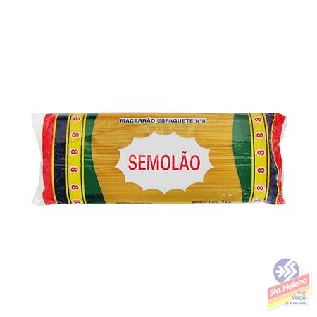 MASSA YARA SEMOLAO ESPAGUETE N 8 1KG