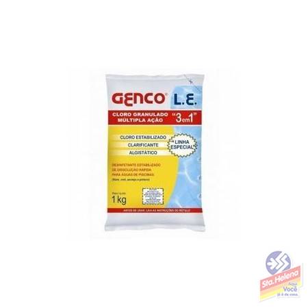 CLORO GENCO GRANULADO 3X1 PTE 1KG