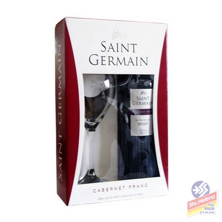 KIT VINHO SAINT GERMAIN CAB 750ML 1TACA