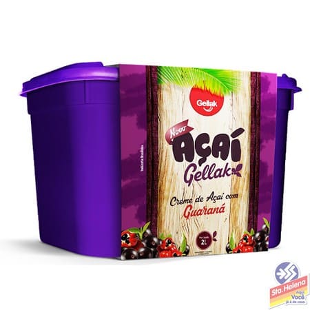 CREME GELLAK ACAI TRAD POTE 2 LITROS