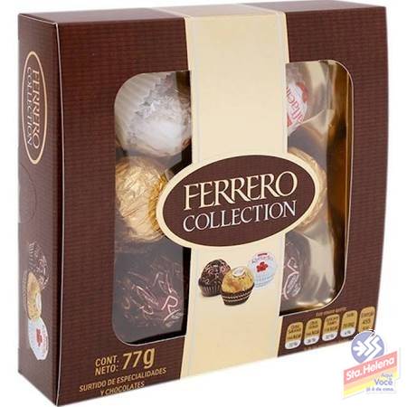 BOMBOM FERRERO ROCHER COLLEC 77G C 7UND