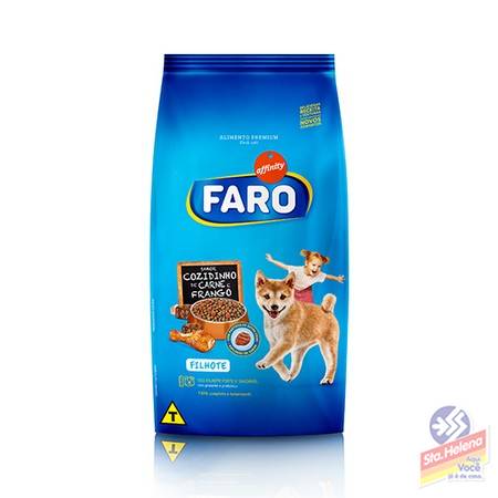 ALIM CAES FARO FILHOTE COZ CARNE FGO 2KG