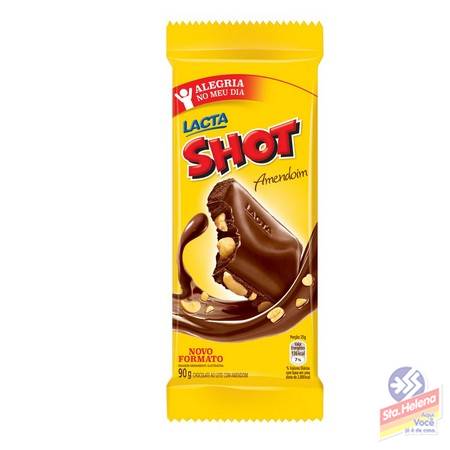 CHOC LACTA SHOT AO LEITE 90G