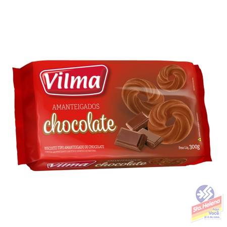 BISC VILMA AMANTEIGADO CHOCOLATE 300G