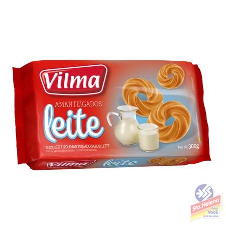BISC VILMA AMANTEIGADO LEITE 300G