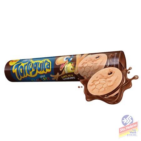 BISC TORTUGUITA RECHEADO CHOCOLATE 86G