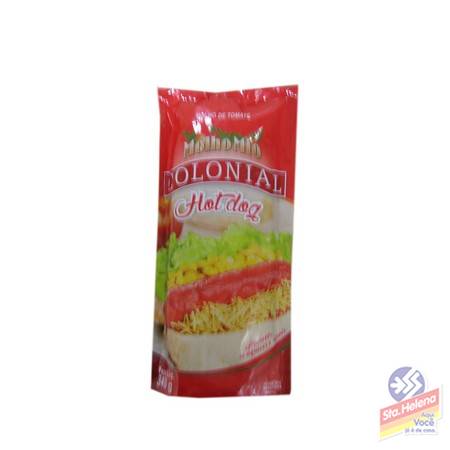 MOLHO TOMATE COLONIAL HOT DOG SACHE 340G