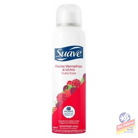 DESOD SUAVE FRUTAS ROJAS AER 150ML