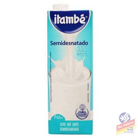 LEITE ITAMBE SEMIDESNATADO 1 LITRO