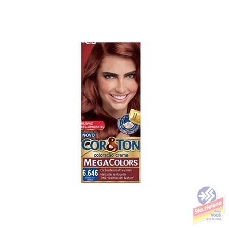 TINT COR TON VERMELHO CEREJA 6646 50G