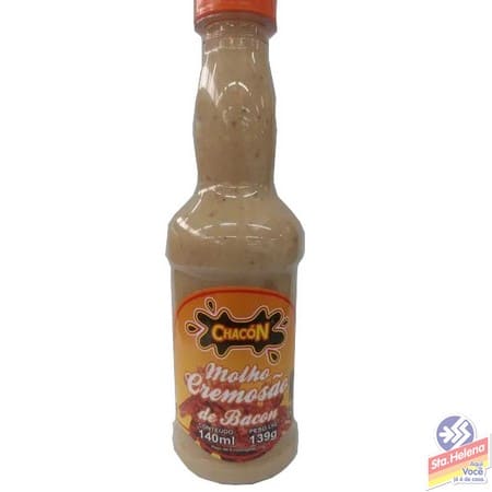 MOLHO CHACON CREMOSAO BACON 140ML