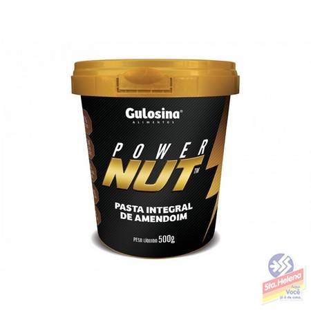 PASTA AMENDOIM INTEGRAL POWER NUT 500G