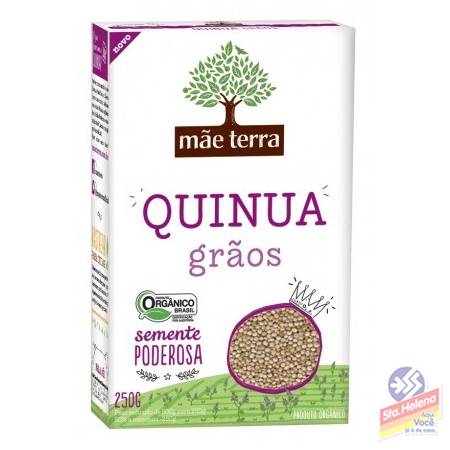 QUINOA ORG MAE TERRA EM GRAOS 250G
