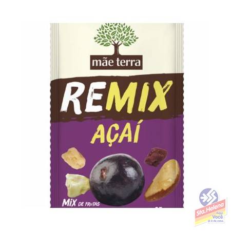 MIX CASTANHAS FRUTAS REMIX ACAI 25G