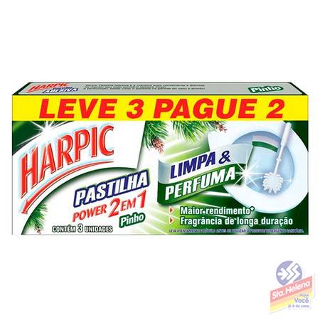 PAST ADESIVA HARPIC 2EM1 PINHO LV3 PG2