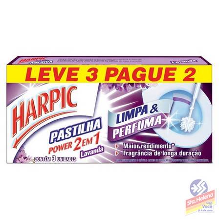 PAST ADESIVA HARPIC 2EM1 LAVANDA LV3 PG2