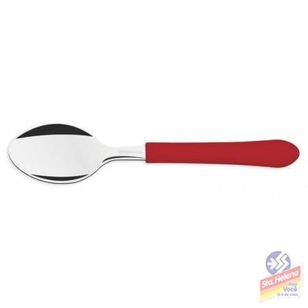 COLHER TRAMONTINA MESA INOX LEME VERM