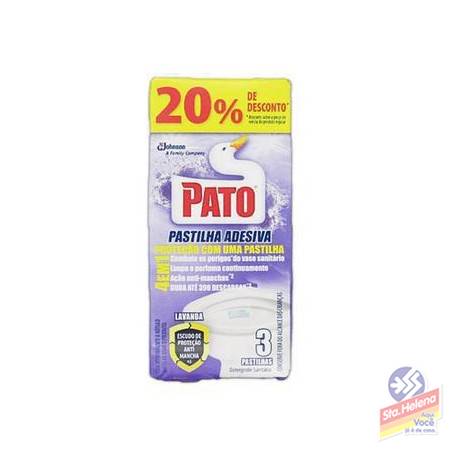 PASTILHA ADES SANIT PATO LAVANDA 20 DESC