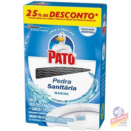 PEDRA SANITARIA PATO MARINE 25G 25 DESC