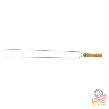 ESPETO CHURRASCO GAUCHO GRILL DUPLO 75CM