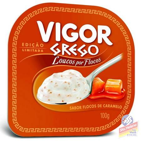 IOG VIGOR GREGO FLOCOS CARAMELO 100G
