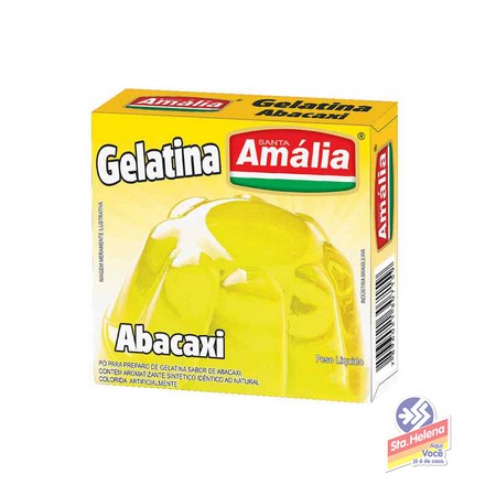 GELATINA SANTA AMALIA ABACAXI 20G