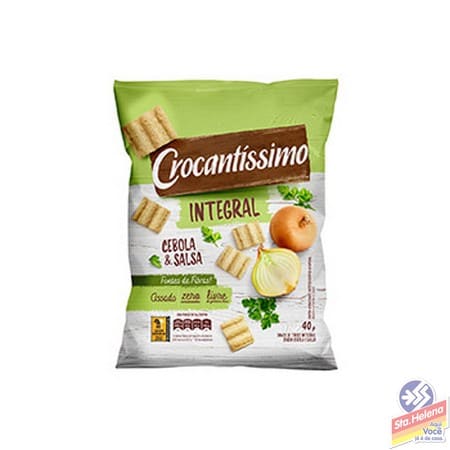 CROCANTISSIMO INT CEBOLA E SALSA 40G