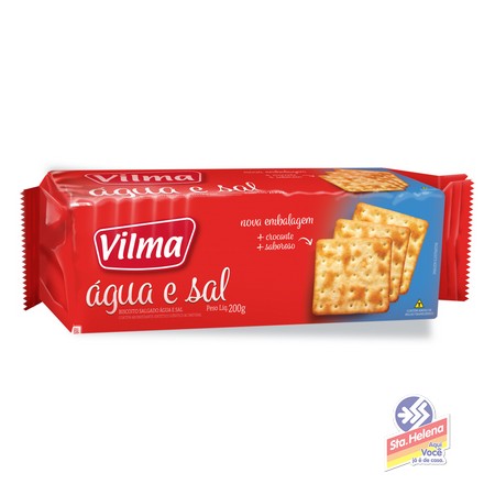 BISC VILMA AGUA E SAL 200G