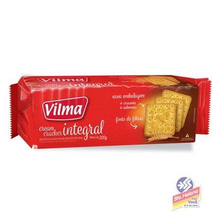 BISC VILMA CREAM CRACKER INTEGRAL 200G