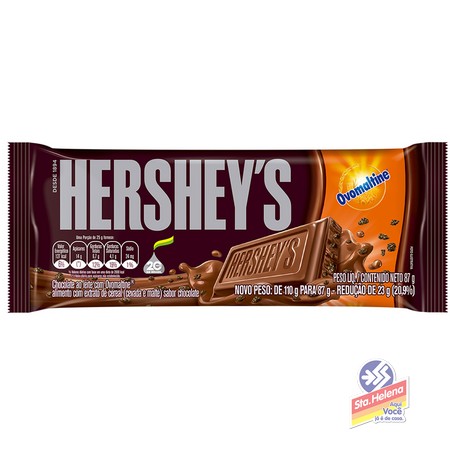 CHOC HERSHEYS OVOMALTINE 87G