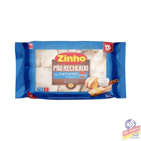 PAO ALHO ZINHO BOLINHA CATUPIRY 300G