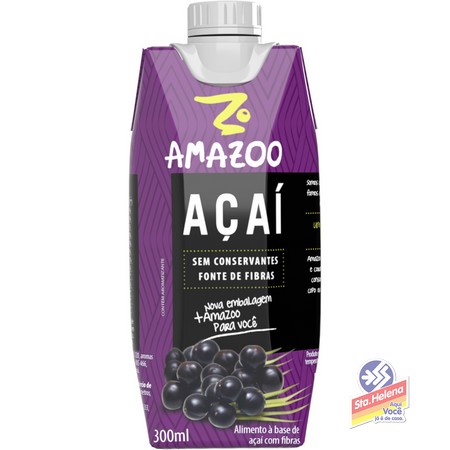 SUCO AMAZOO ACAI TRADICIONAL 300ML