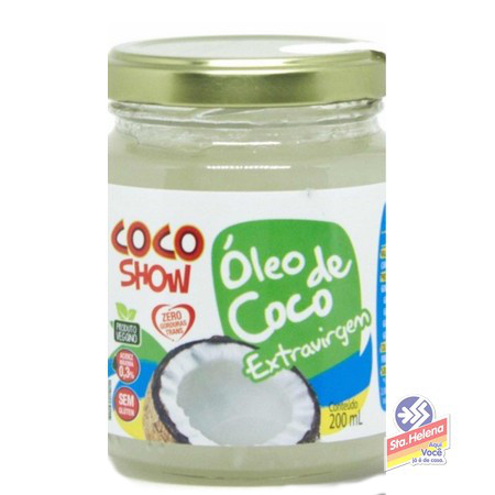 OLEO DE COCO EXT VIRGEM COCO SHOW 200ML