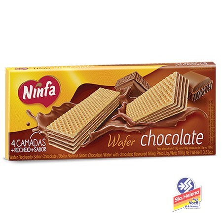 BISC NINFA WAFER CHOCOLATE 100G