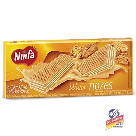 BISC NINFA WAFER NOZES 100G