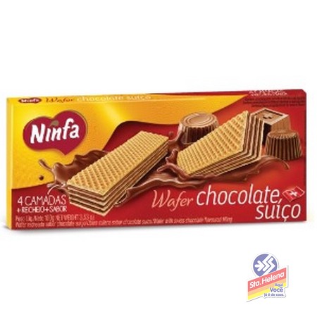BISC NINFA WAFER CHOCOLATE SUICO 100G