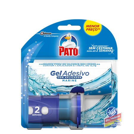 PATO GEL ADESIVO C APLIC MARINE 2DISCOS