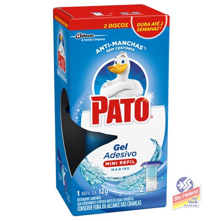 PATO GEL ADESIVO REFIL MARINE 2DISCOS