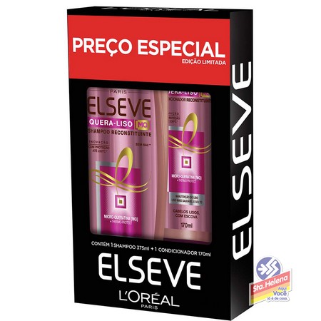 KIT SH 375ML COND 170ML ELSEVE QUERA LIS