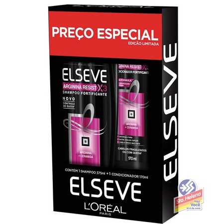KIT SH 375ML COND 170ML ELSEVE ARG RES X