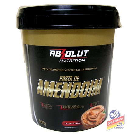 PASTA DE AMENDOIM ABSOLUT INTEGRAL 500G