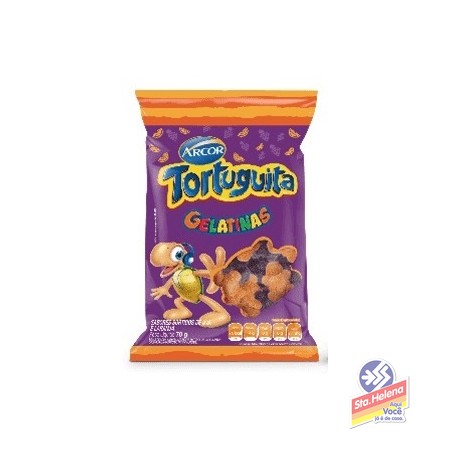 BALA TORTUG GELATINA UVA LARANJA 70G
