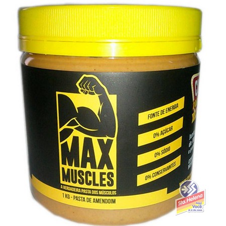 PASTA AMENDOIM MAX MUSCLES TRAD 1KG