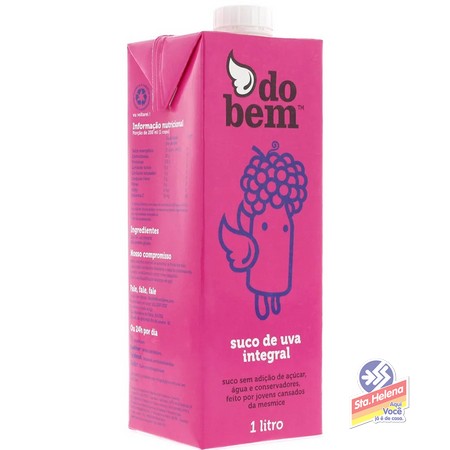SUCO DO BEM UVA INTEGRAL GFA 1LITRO