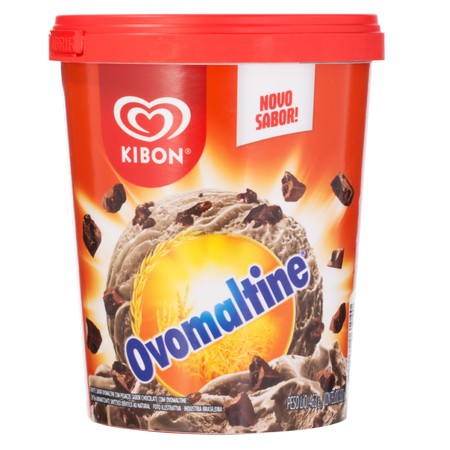 SORVETE KIBON OVOMALTINE 800ML