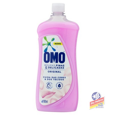 LAVA ROUPA OMO LIQ DELICADAS ORIG 900ML