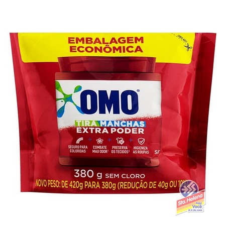 TIRA MANCHAS OMO EXT PODER ROUP COL 380G